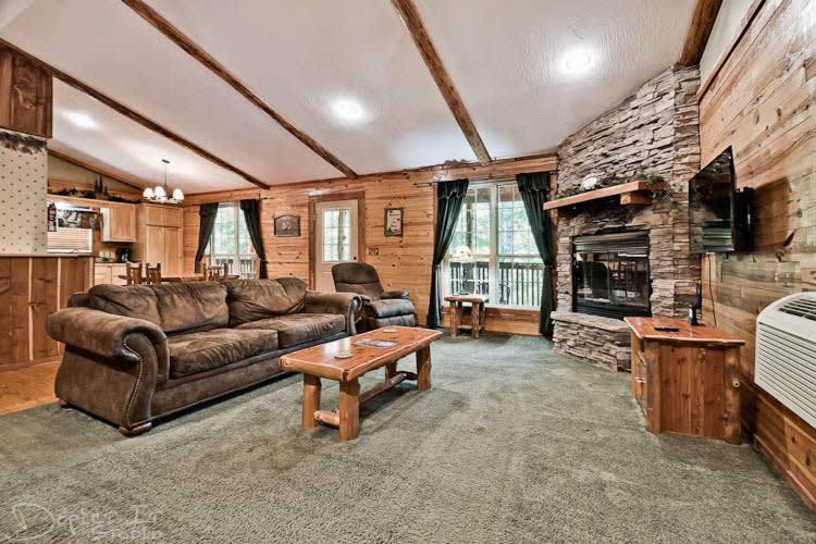 Secluded Cabin In The Woods! 1 Story Vila Eureka Springs Exterior foto